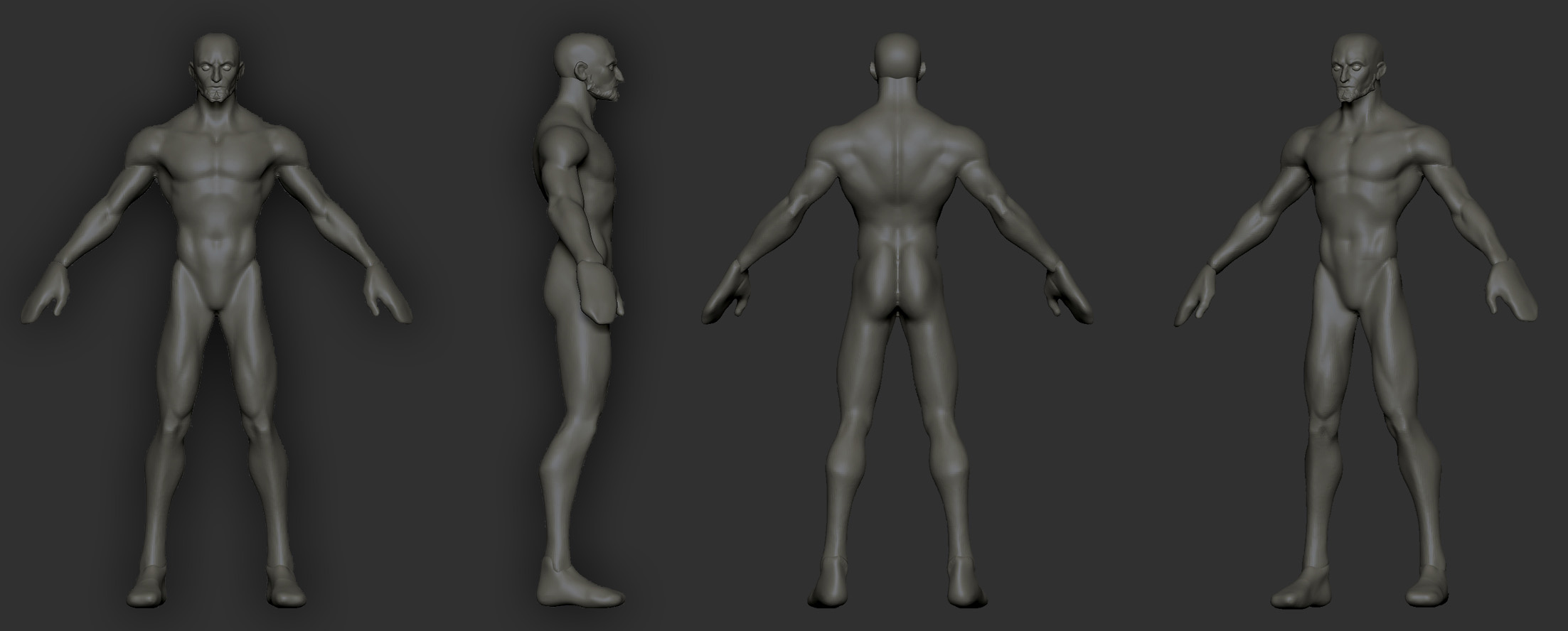 We had to submit the anatomy blockout separately for feedback.